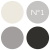Eye Shadows Metallic Glow No. 1 Grey